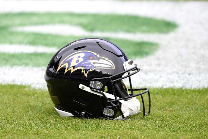 ravens helmet